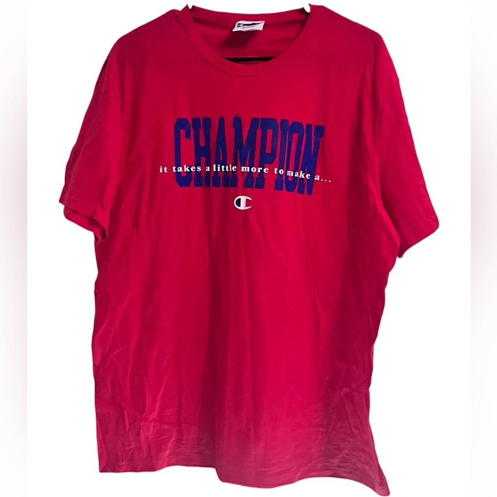 Red Champion T-shirt
